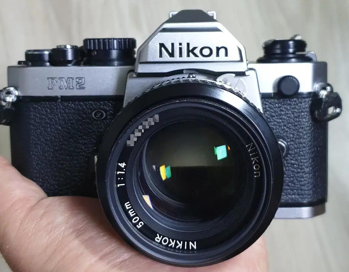 완전기계식 니콘 New FM2n+50mm f1.4 티타늄벌집셔터