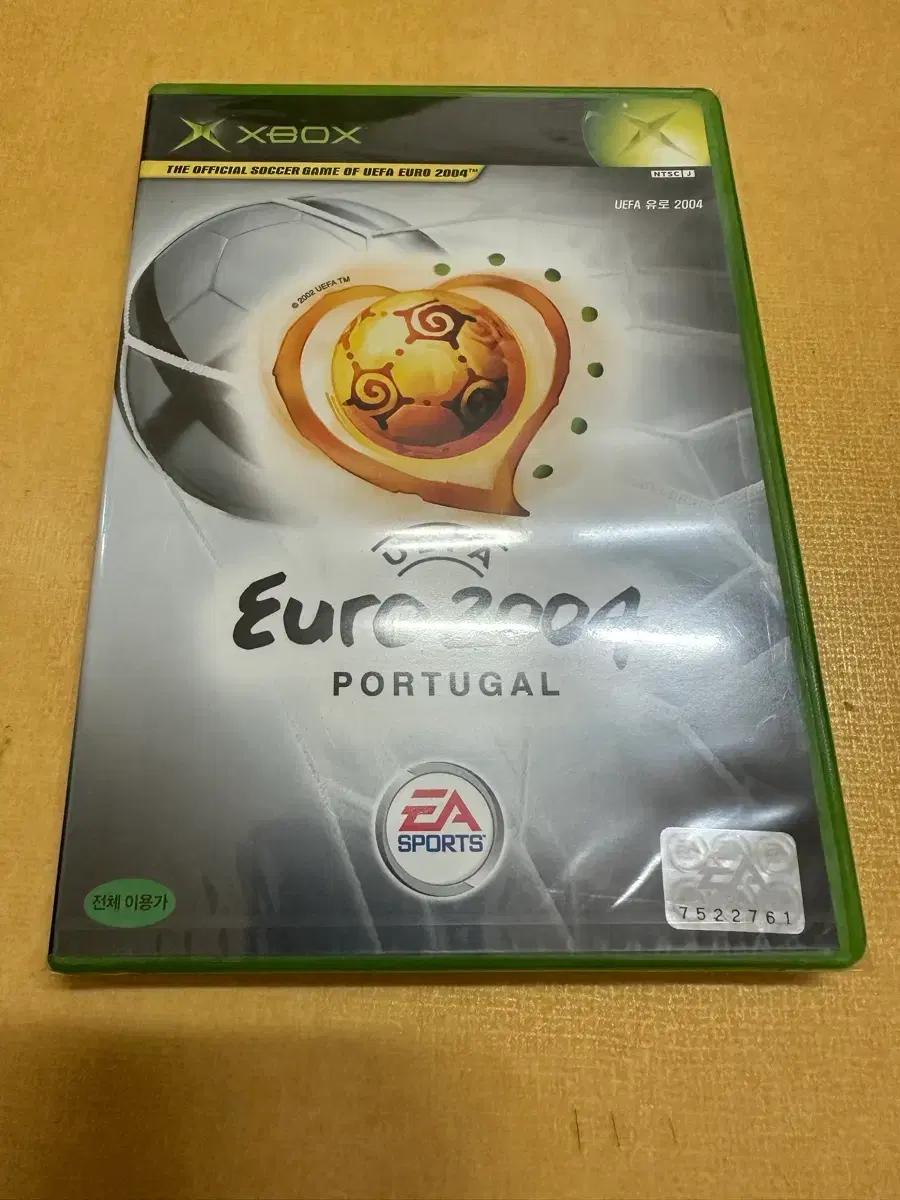XBOX 유로 2004 미개봉 판매합니다.