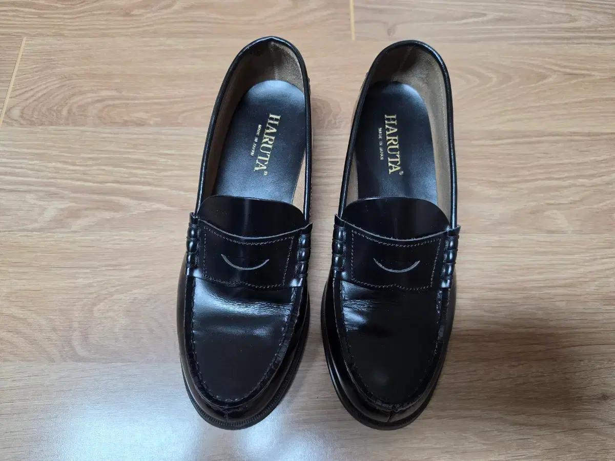 하루타 HARUTA 로퍼 블랙