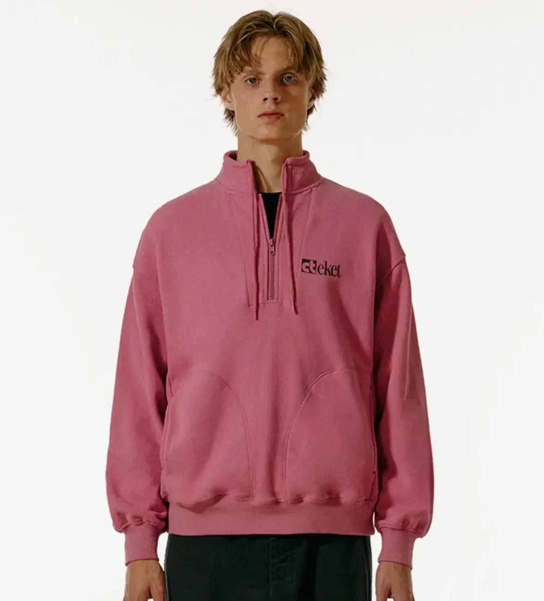테켓 플랜 하프집업 Plan Half Zip-Up Sweatshirt P