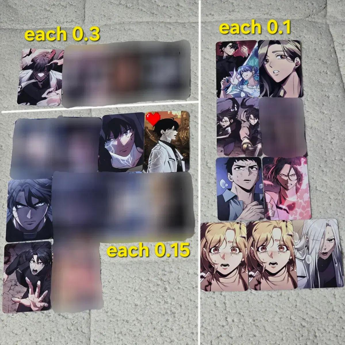 전독시 포카 2차 4차 전지적독자시점 포토카드 프리미엄 SPOT팝업