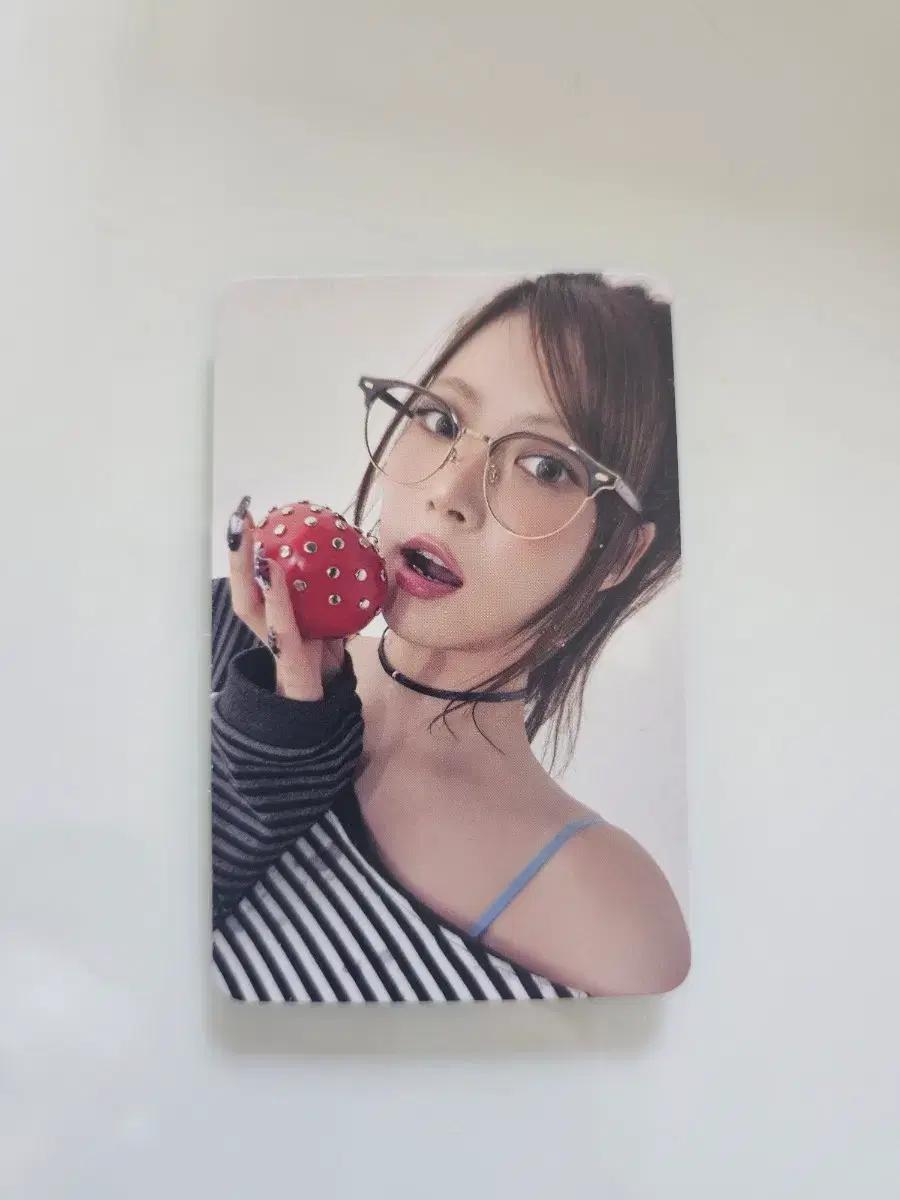 르세라핌 은채 스파게티 홍은채 컴팩트 앨범 포카