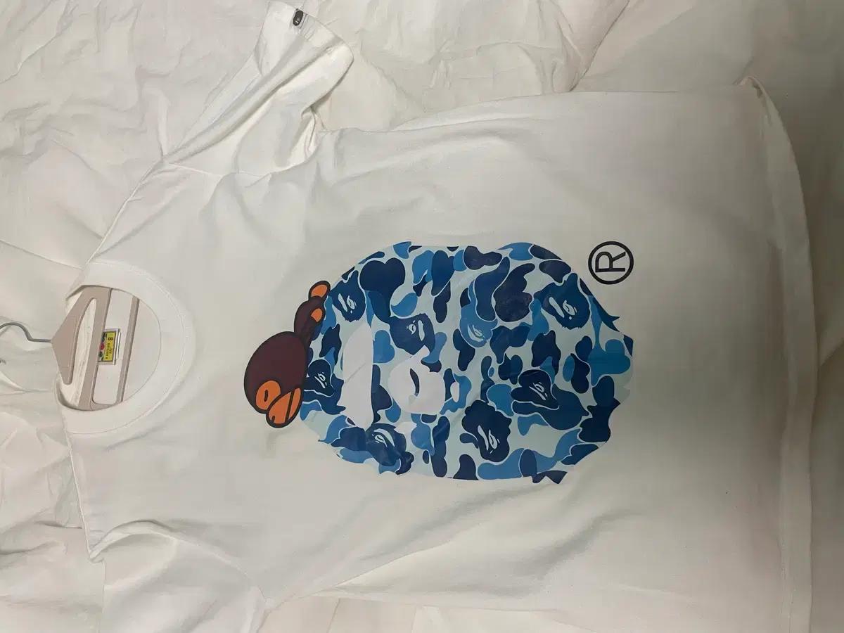 Bape 베이프 블루 반팔