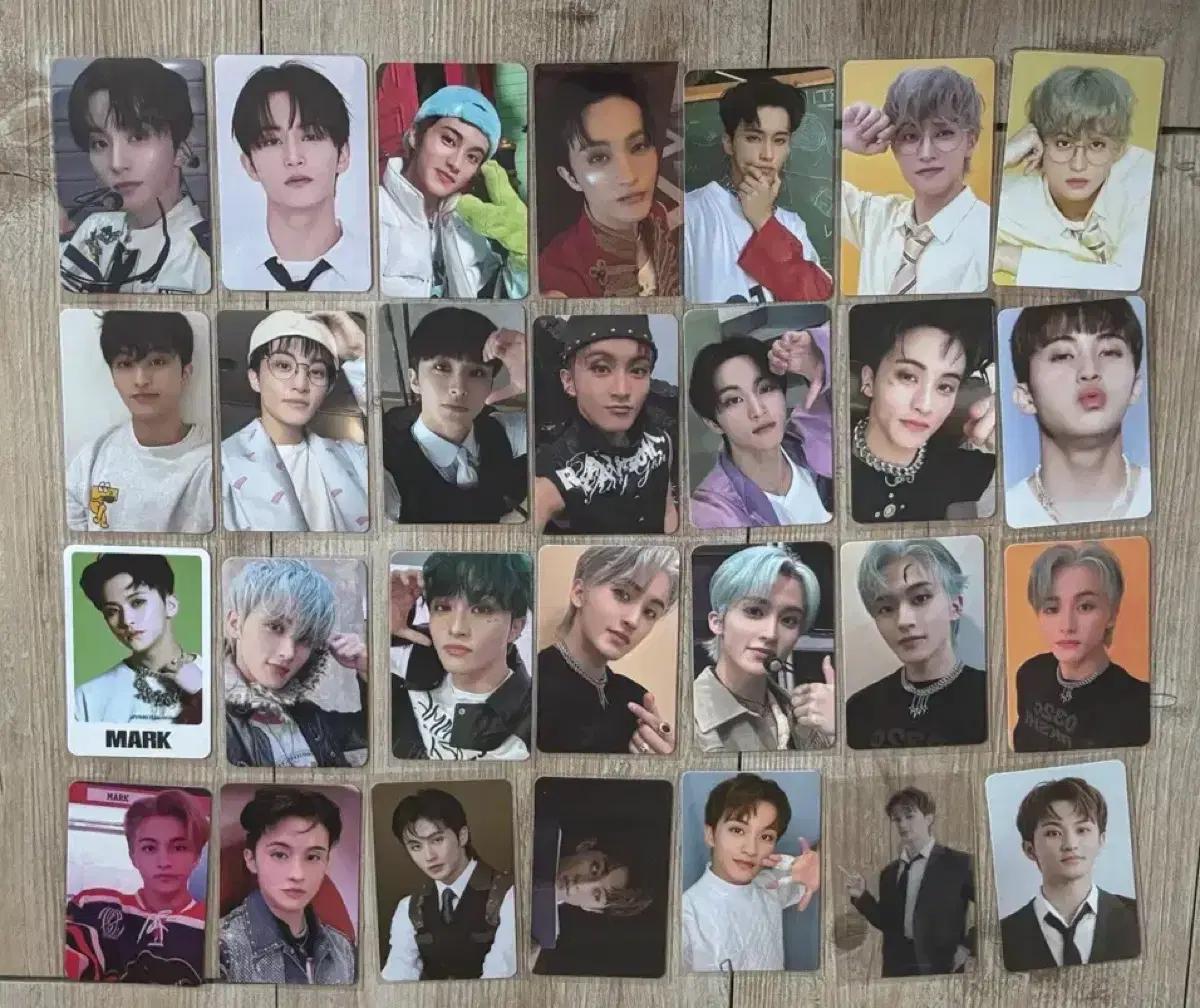 NCT 엔시티 마크 포카 일괄 판매 포토카드 미공포 앨포 앨범 시그