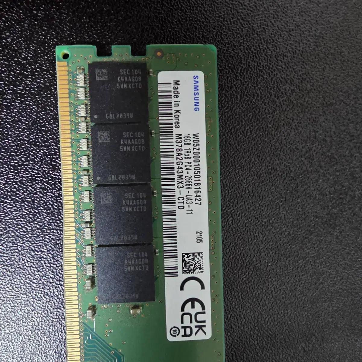 삼성 ddr4 16GB 2666 램