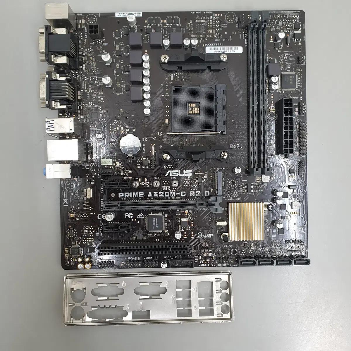 [무료배송] 중고 ASUS PRIME A320M-C R2.0 USB손상