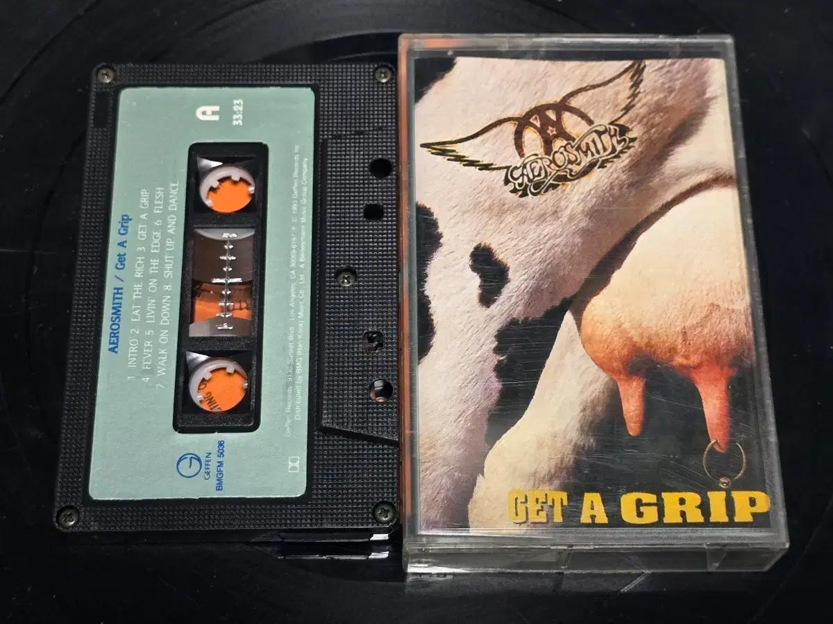 에어로스미스(Aerosmith) - Get A Grip 카세트 테이프 판