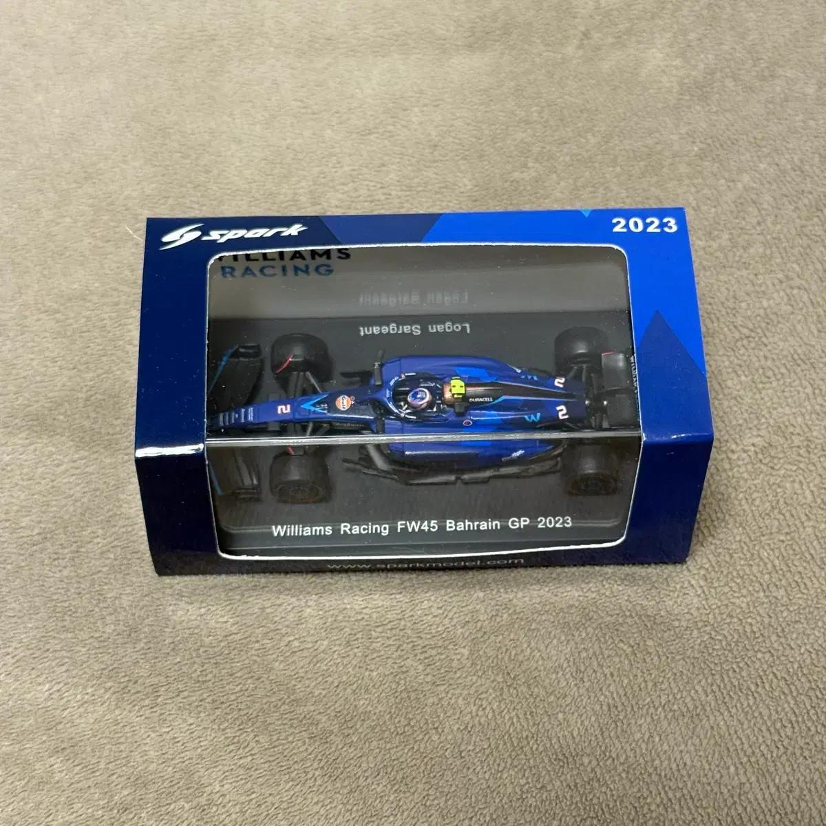 1/64 Spark F1 2023 윌리엄스 FW45 사전트