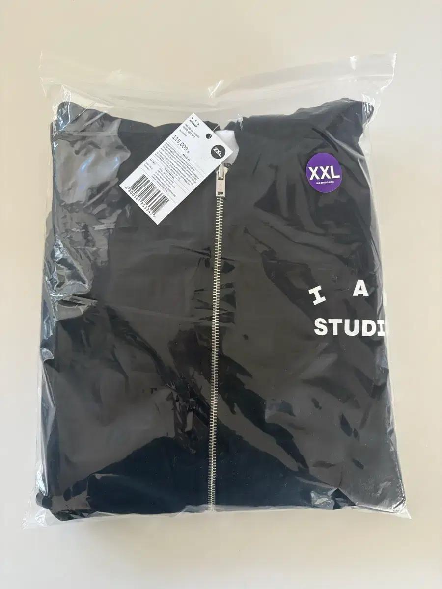 [XXL]아이앱 후드집업 블랙 26ss