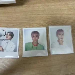 nct 127 정우 시그 폴라 시즌그리팅 폴라로이드 일괄