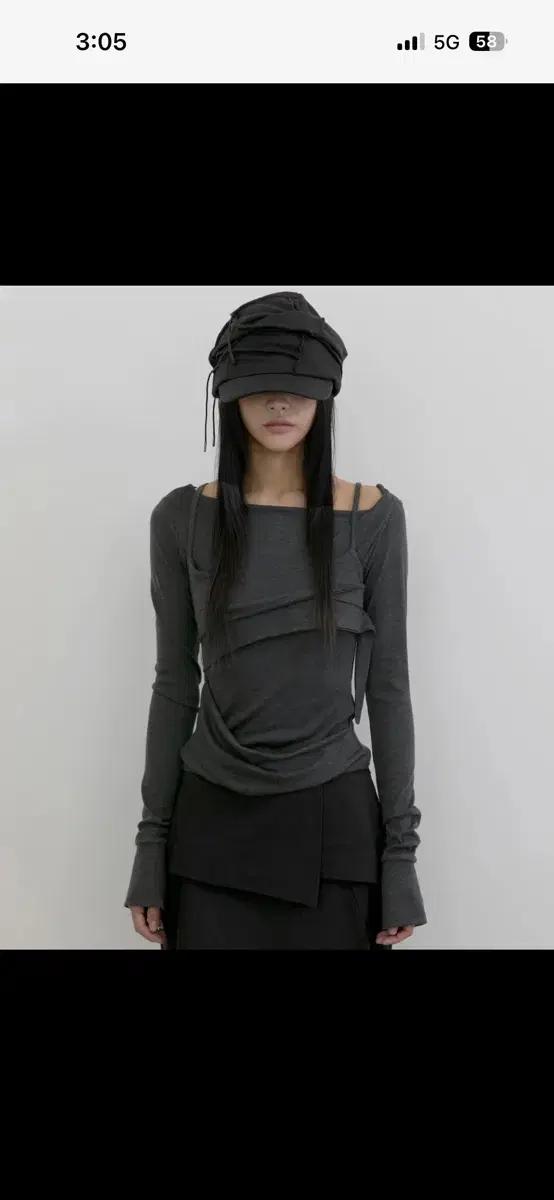 플레어업 레이어드 뷔스티에 롱슬리브