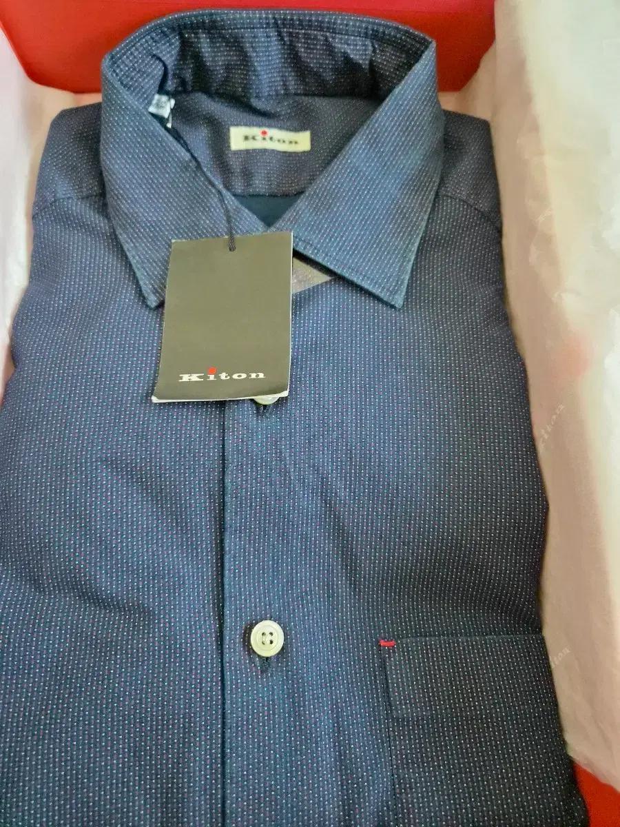 정가80만원 이상 최고급 명품 키톤 kiton 긴팔 셔츠(새상품)