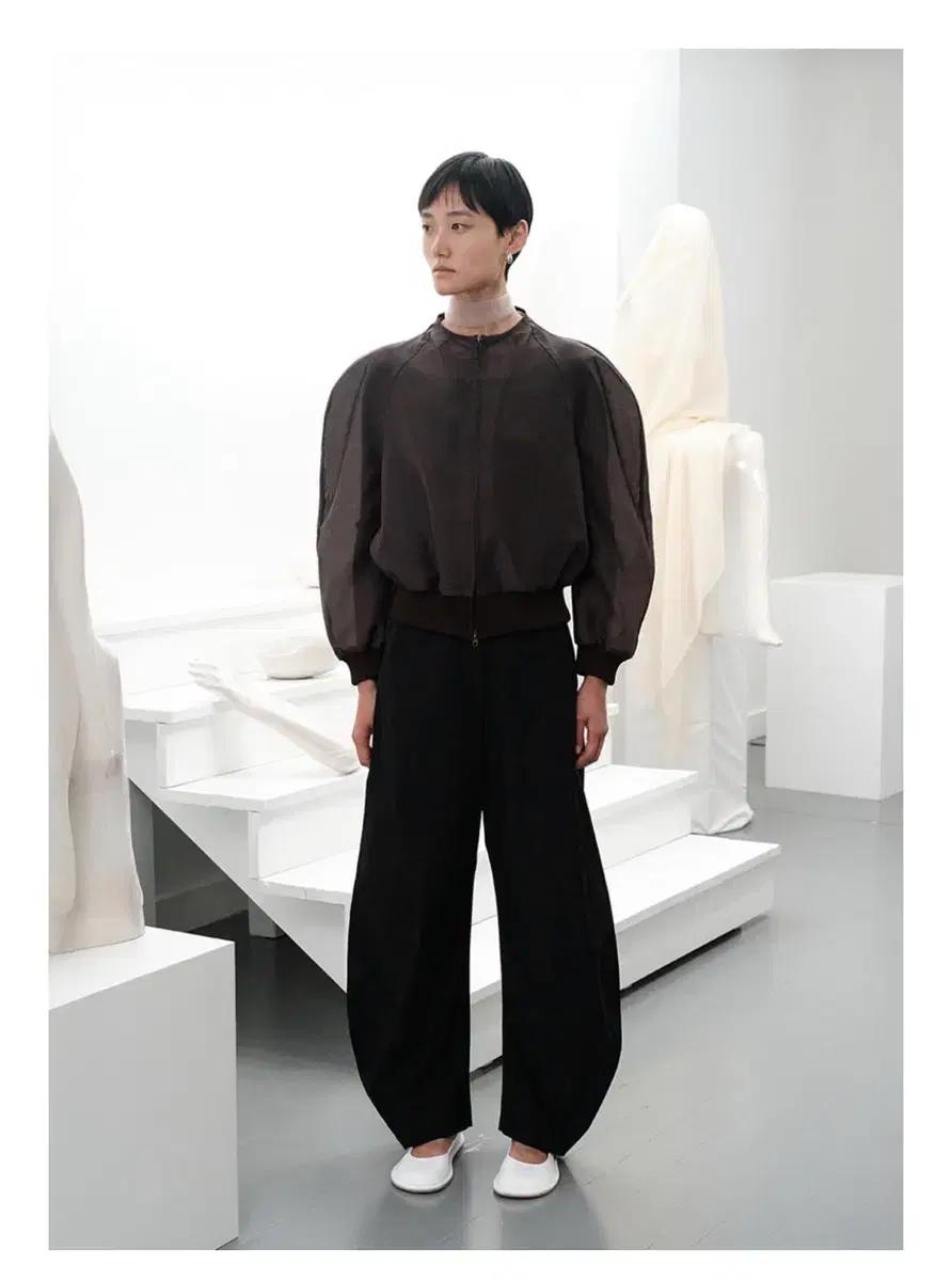 아모멘토 오간자 점퍼