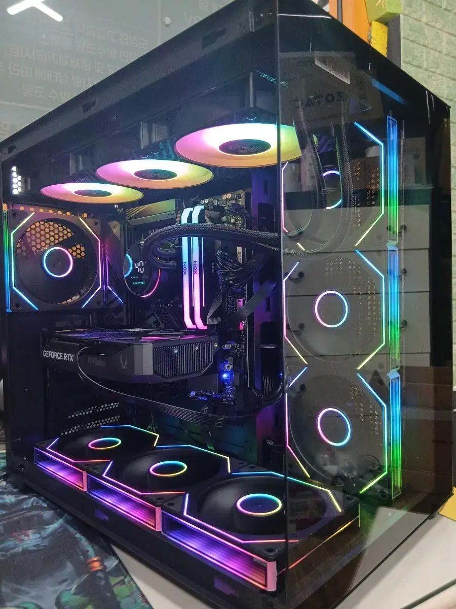 미사용 ) 9800X3D & RTX5060TI  게이밍 컴퓨터 PC