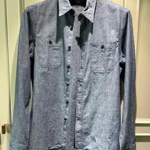 [S] RRL 더블알엘 인디고 샴브레이 워크 셔츠 (새상품 컨디션)