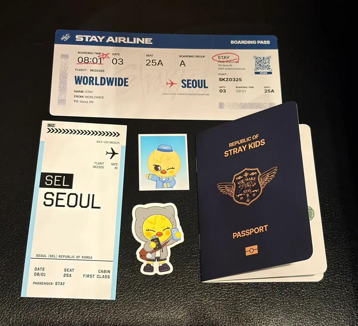 Straykids 스트레이키즈 스키즈seoul popup특전세트  뽁아리