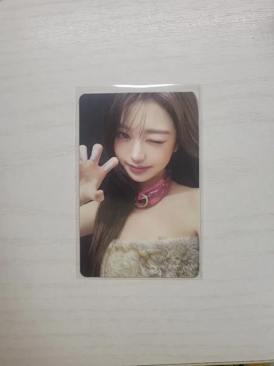 공굿덤//아이브 장원영 리바이브 쁘띠브 인형 포토카드