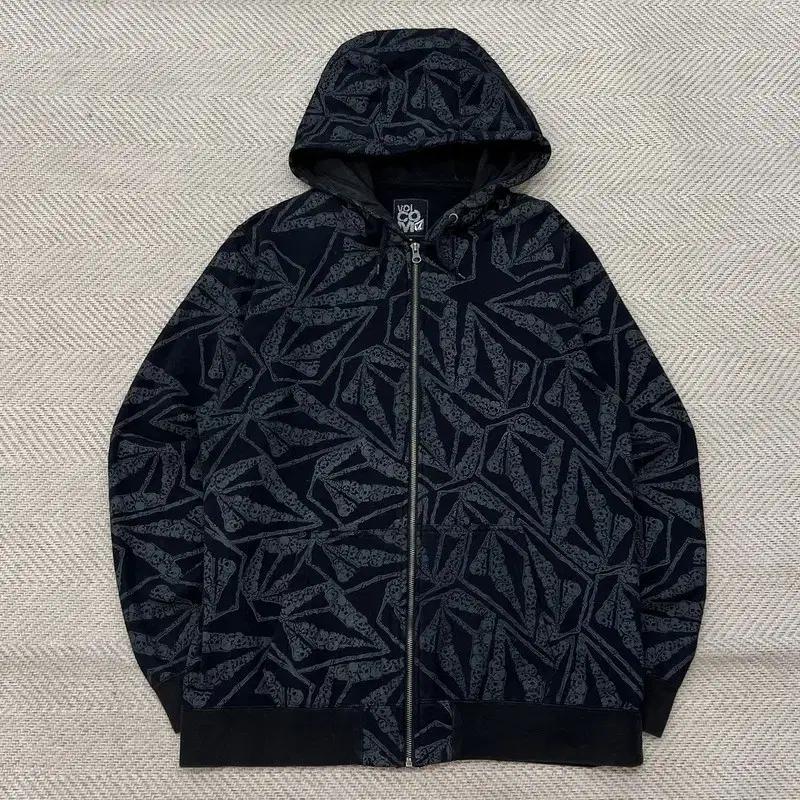 볼컴 스컬 프린팅 후드집업 r3590
