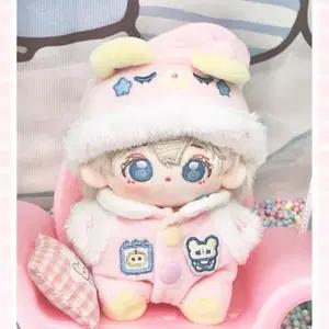 10cm 인형 옷 누이 의상 새상품 핑크 베이비 슈트 우주복 아기 잠옷