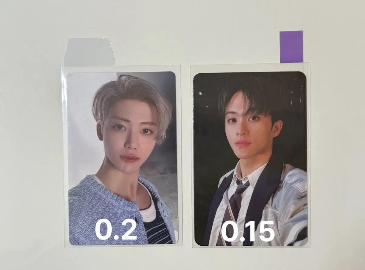 탈덕급처) 엔시티드림 마크 재민 포카 팔아요!