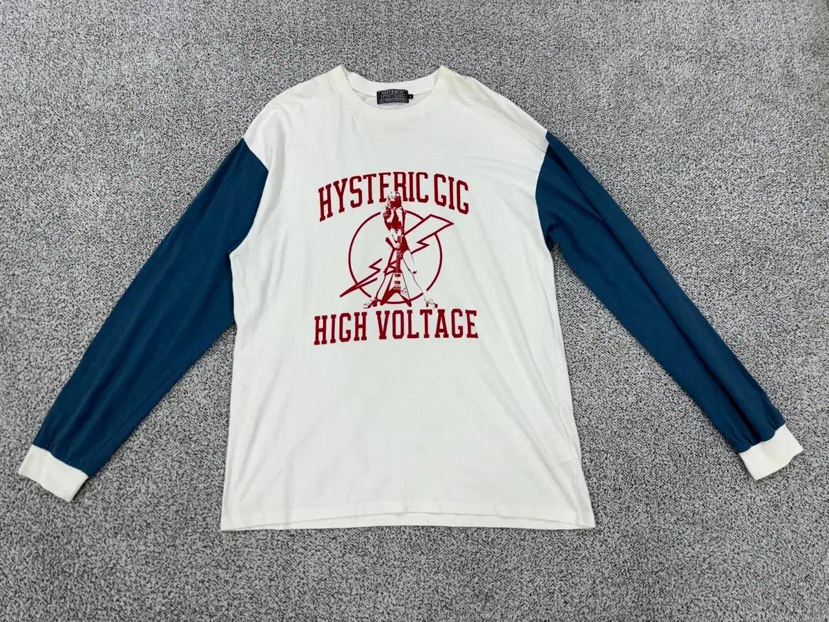 히스테릭글래머 high voltage 롱슬리브