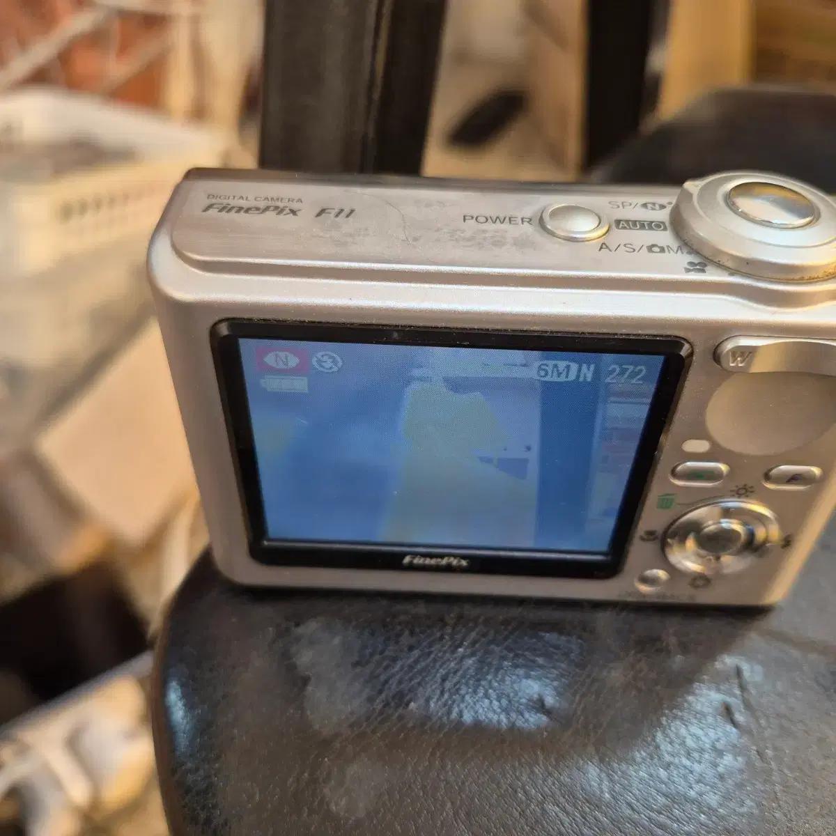 후지 FinePix F11 실버 디지털 카메라