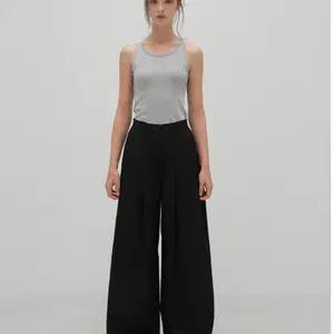 프렙포더 foldaway curved trousers 블랙 (롱 1사이즈