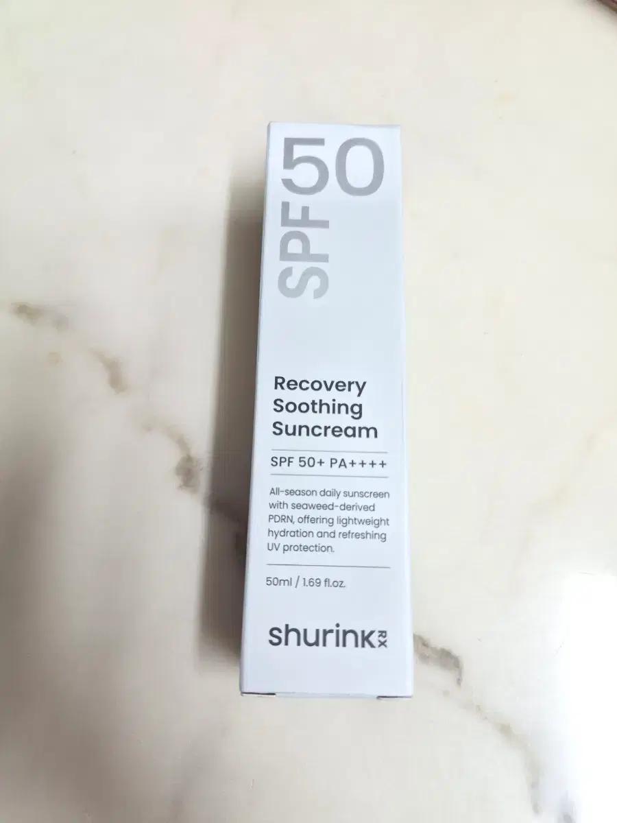 슈링크 리커버리 수딩 선크림 SPF50