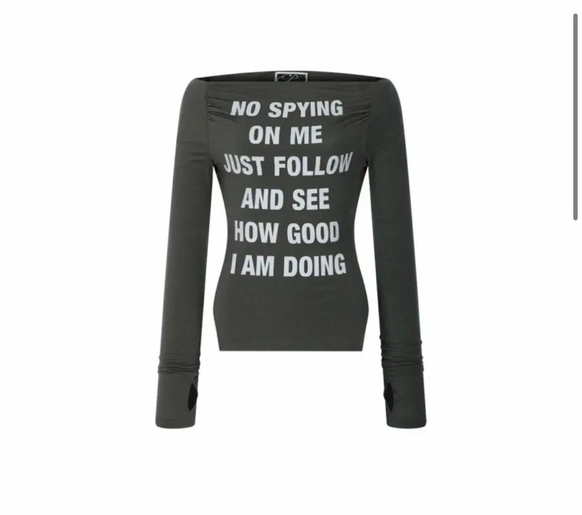 플리즈노팔로우 Pleasenofollow Kacy Lettering Lo