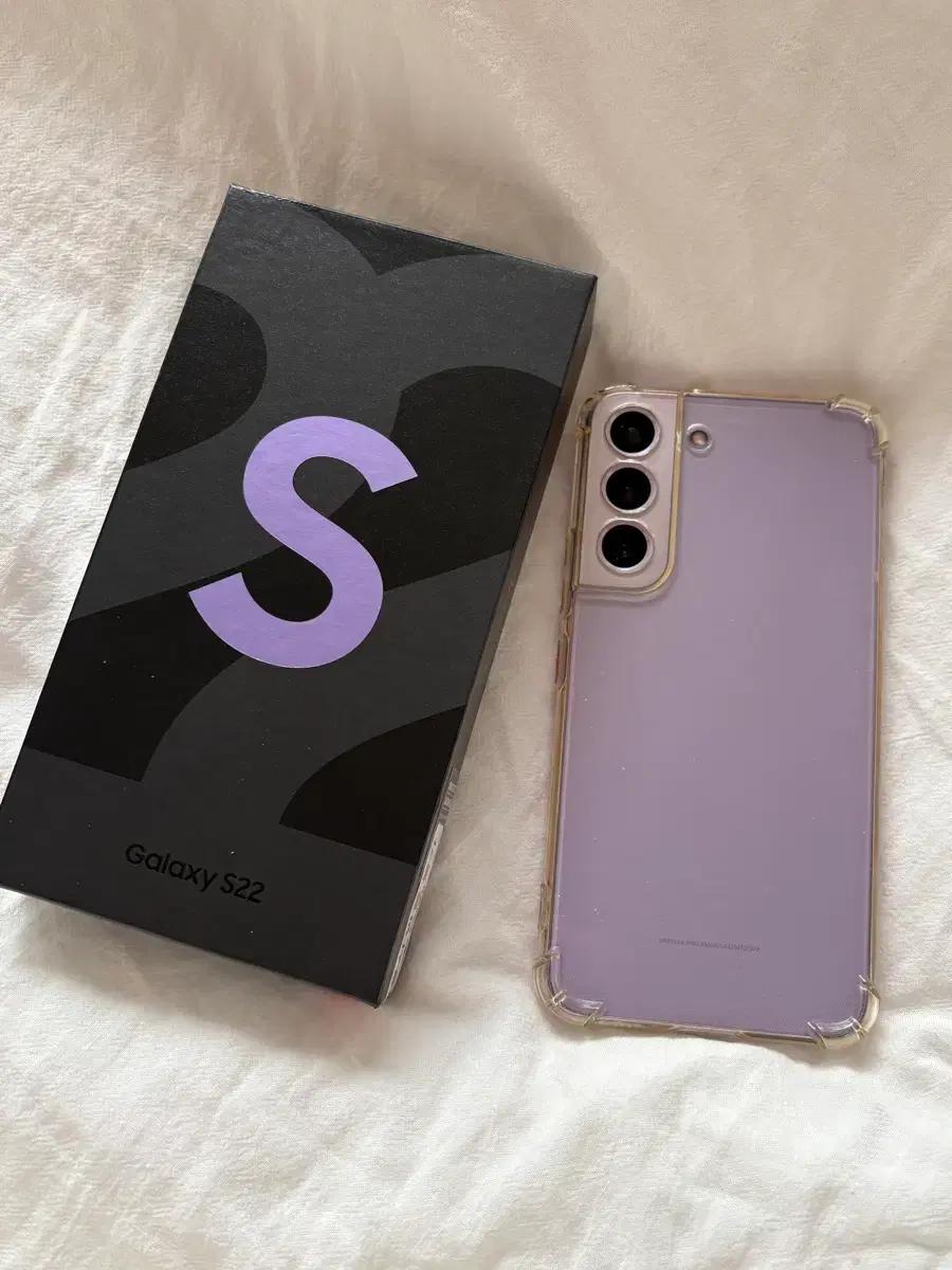 갤럭시 S22 퍼플 256기가 보라 라벤더 256gb 아이폰 공기계