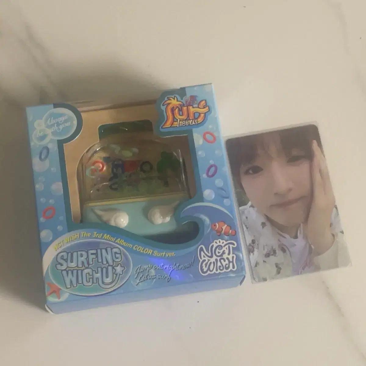 NCT WISH 서프앨범 +사쿠야 포카