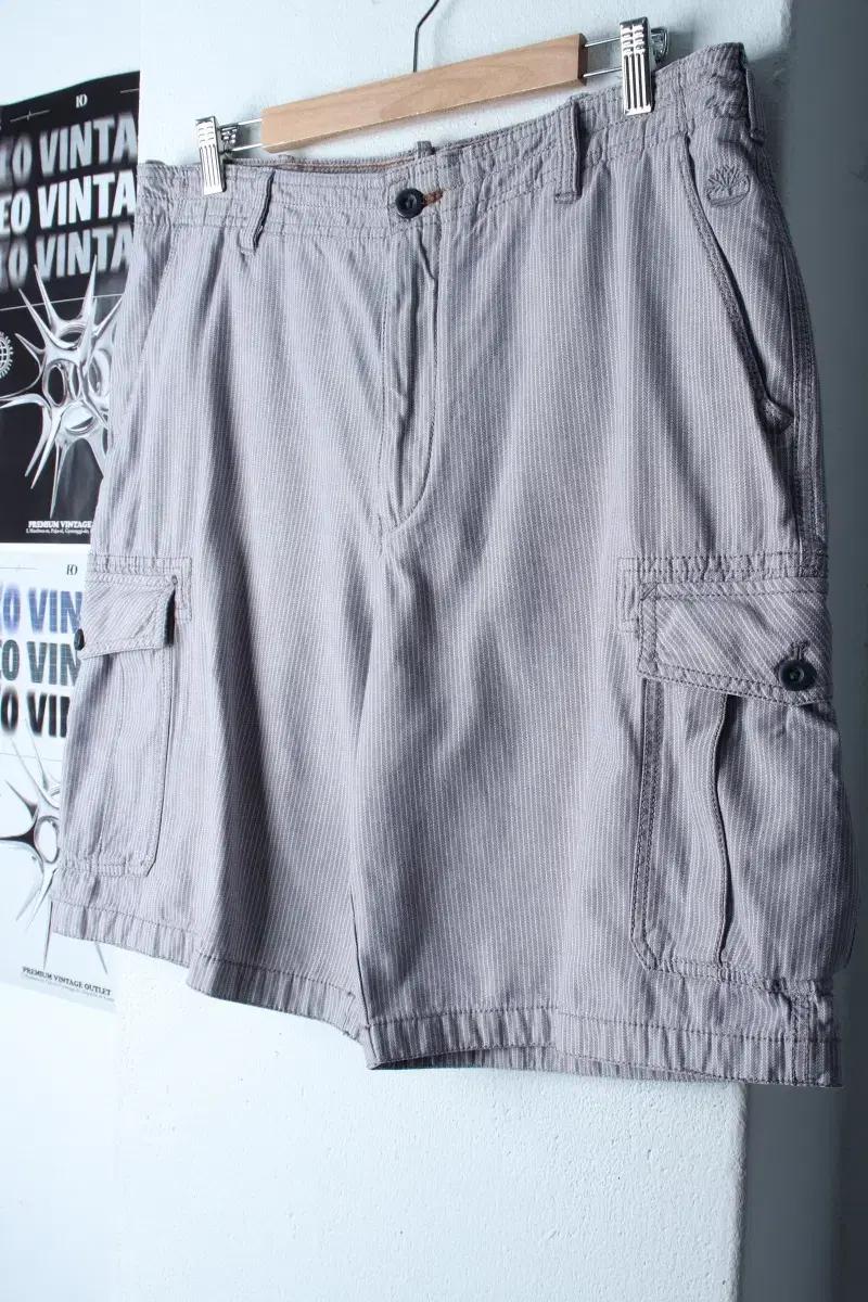(XL-2XL) 팀버랜드 반바지 팬츠 카고 스트라이프 아메카지-25F9