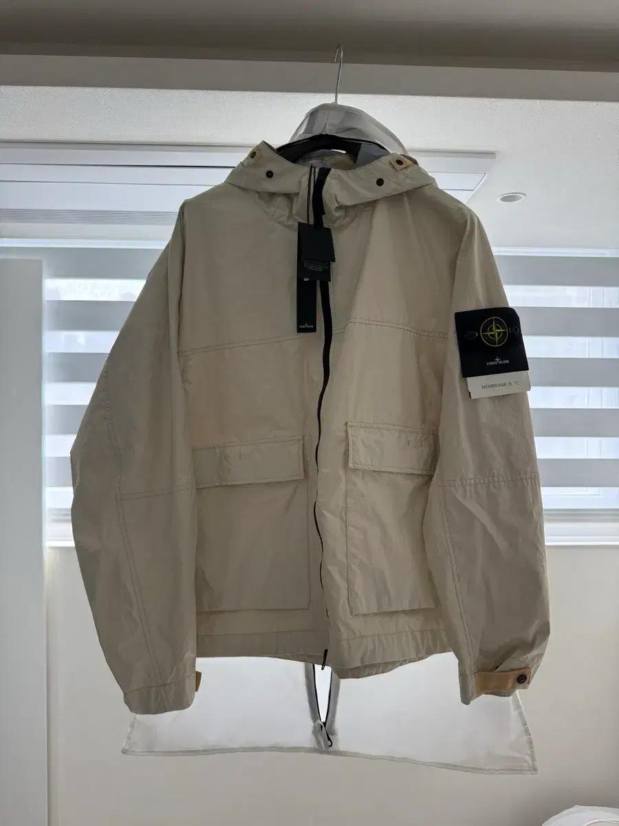 26ss 스톤아일랜드 멤브라나 아이보리 XXL