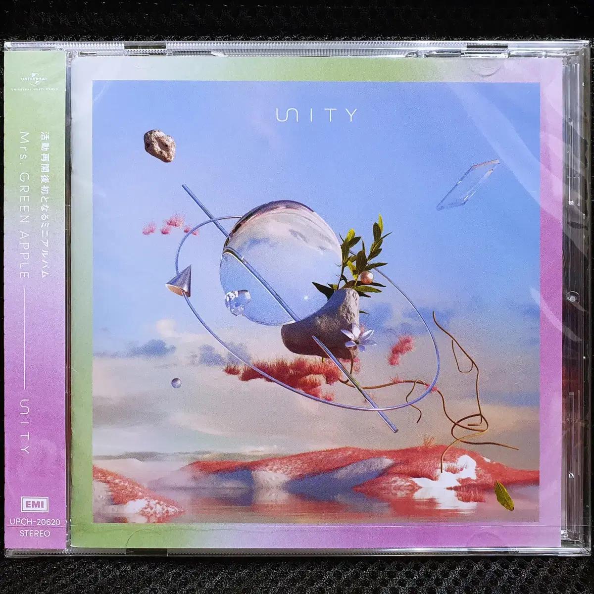 미세스 그린 애플 Mrs. GREEN APPLE UNITY CD 미개봉