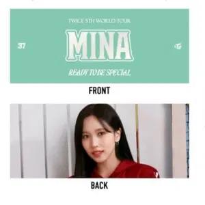 트와이스 미나 슬로건 팝니다