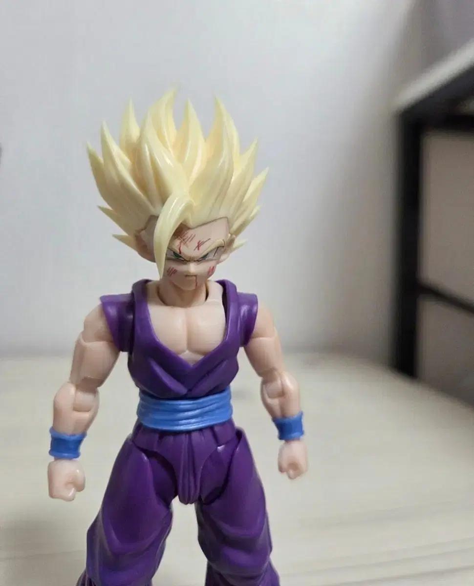shf 드래곤볼 손오반 +hymr 커스텀 헤드