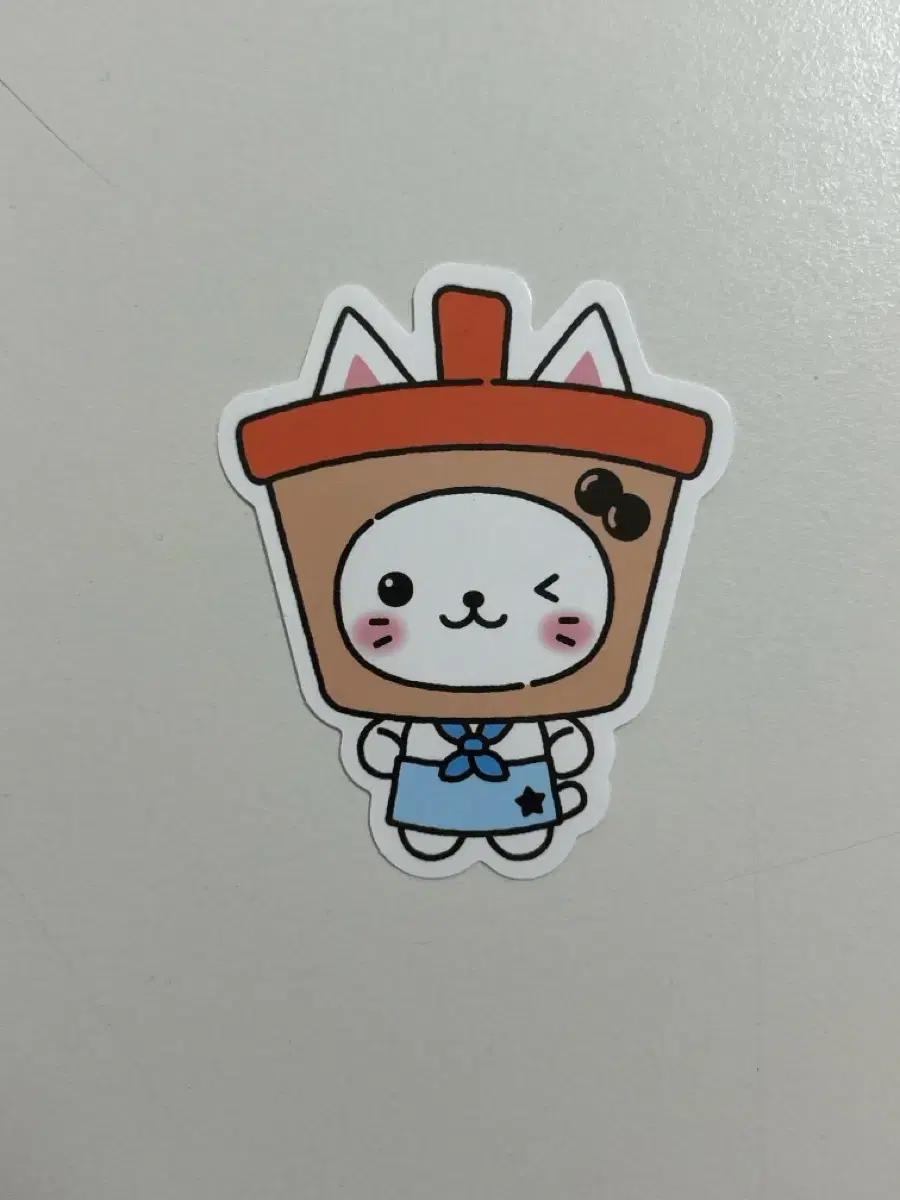 엔시티 위시 위시베이커리 팝업 유우시 버블냥 데코 스티커