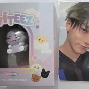에이티즈 ateez aniteez atisan keycap+san 포카