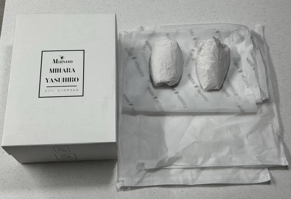 메종미하라야스히로  스니커즈 박스 상자 부속품