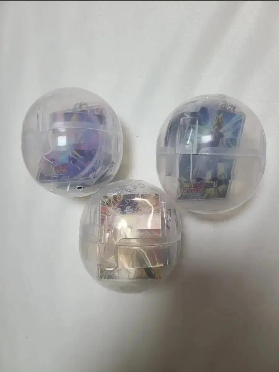반다이 드래곤볼 돗칸배틀 가챠 아크릴 키링  (손오공, 손오반, 베지트