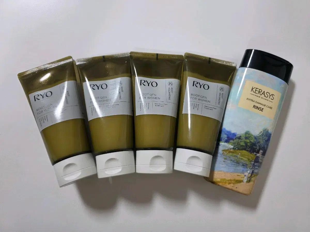 려 루트젠 트리트먼트 + 애경 케라시스 린스 헤어 미용 일괄판매