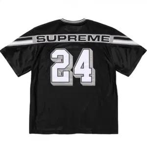 (2XL) 슈프림 풋볼 져지 블랙 24FW