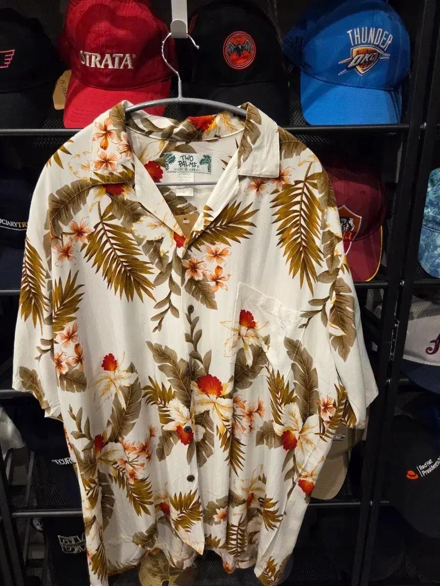 하와이안 셔츠. 상태최상. made in hawaii