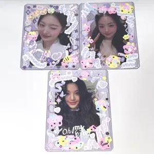 (세트) 스티커 탑꾸 탑로더 포카 홀더 포토카드 아이브 아일릿 하투하