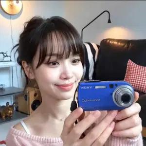 일본 희귀 블루바디 소니 사이버샷 르세라핌 빈티지디카 레트로카메라p100