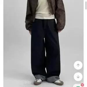 블랙업 쿠카 논페이드 생지데님