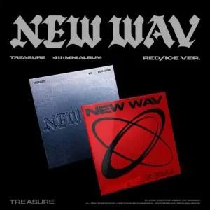 세트) 트레저 앨범 TREASURE NEW WAV RED/ICE VER