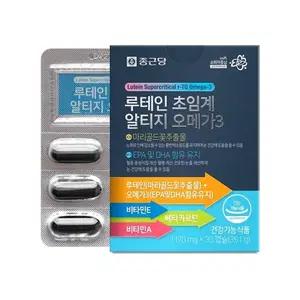 종근당 루테인 초임계 알티지 오메가3 1170mg 30캡슐(1개월분)