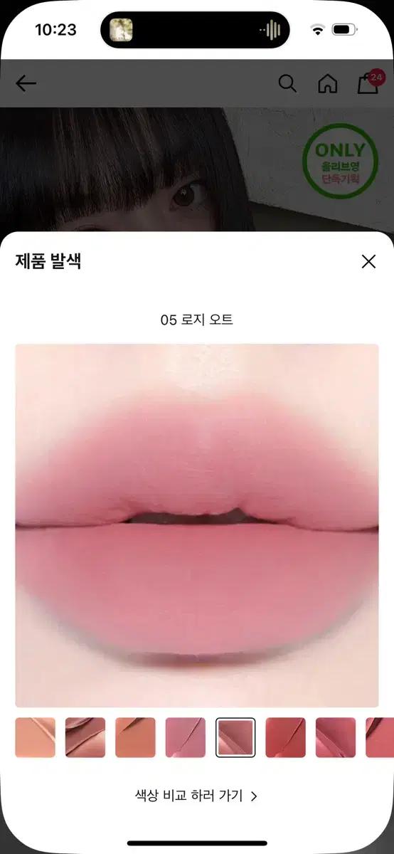 투쿨포스쿨 스웨이 립 벨벳 05 로지 오트 (교신)
