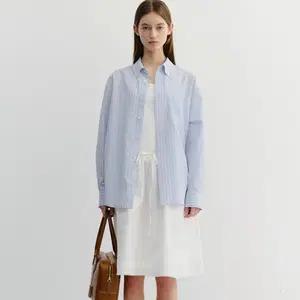 던스트 셔츠(UNISEX CLASSIC STRIPED BD OVERSHI